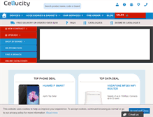 Tablet Screenshot of cellucity.co.za